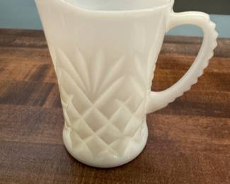 Milk Glass Pitcher