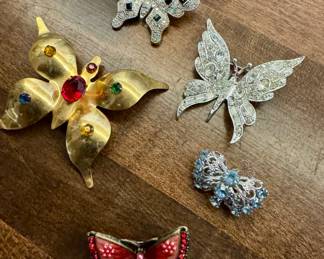 Vintage Butterfly Pins