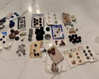Vintage button collection