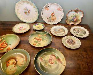 Vintage Plate collection.
