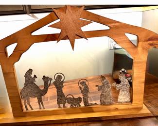 Handmade Nativity by artist in Breckenridge, Colorado