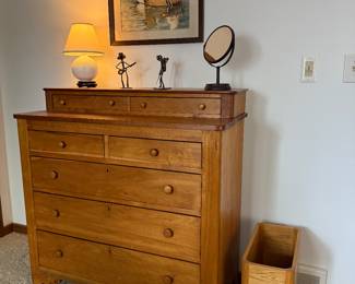 This step back dresser is simple and elegant. I like the minimalism of it.