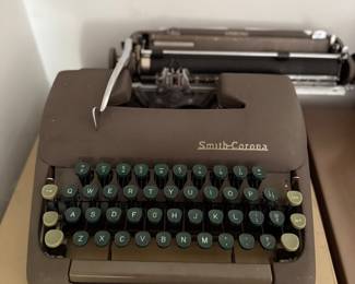 Vintage typewriter