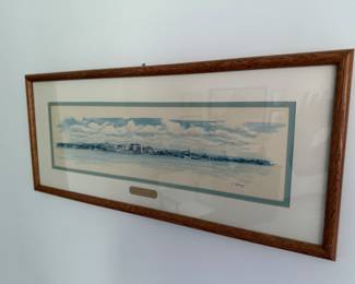 Framed Jim Sabol of Erie