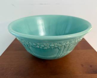 Vintage Home Laughlin aqua bowl