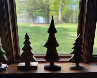 Handmade wood trees