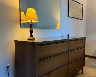 Sleek mid century dresser