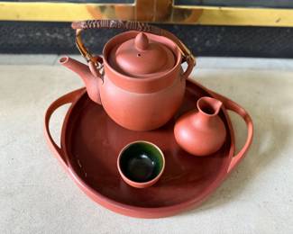 Oriental tea set