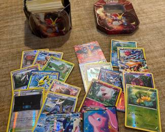 Box of Pokémon cards