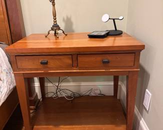 Restoration Hardware 2 drawer nightstand. Two available.