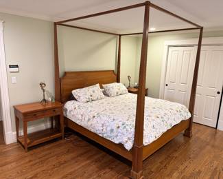 Restoration Hardware 4-poster bed
