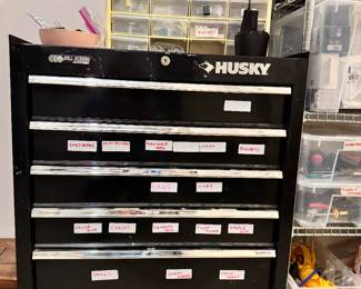 Husky Metal Tool Cart