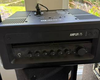 Amplifi 75 guitar amp, Bluetooth speaker system