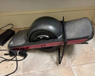One wheel electric skateboard