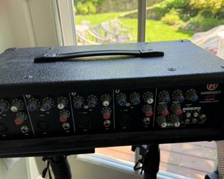 Harbinger M1 20, 120 W – four channel compact portable PA W/12 speaker. Two available