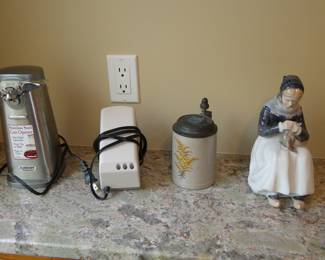 Royal Copenhagen figurine and kitchen