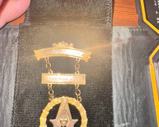 10k Mason badge 6.27 penny weight DWT