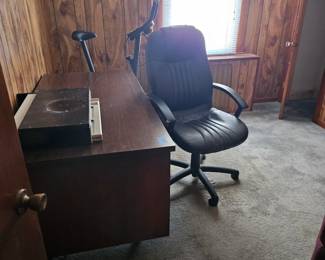 DESK, CHAIR