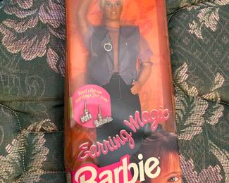 Earring Magic Ken Doll - New in box.