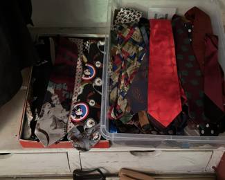 Dozens of ties .