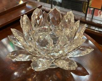 Beautiful Crystal Lotus flower.