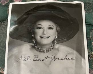 Lots of autographed photos
