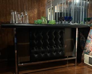 Awesome Mid - Century freestanding bar.