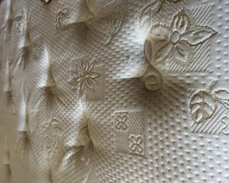 Ultra plush king mattress, box springs.