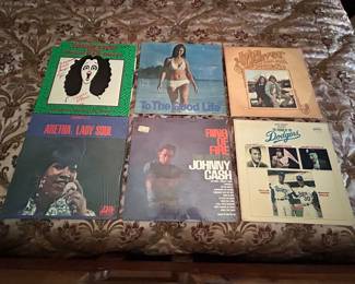 Hundreds of vintage LP's
