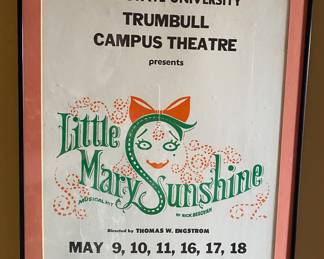 Vintage Kent State theatre poster