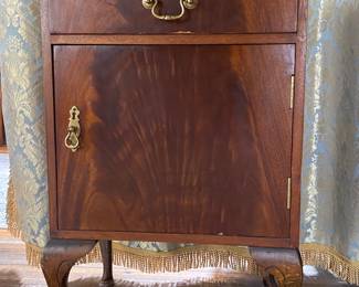 Antique bedside cabinet