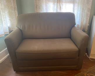 Single hide-a-bed loveseat