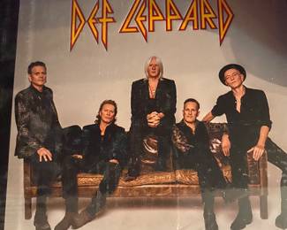New in wrapper Def Leppard book