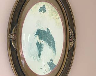 Pair of antique picture frames
