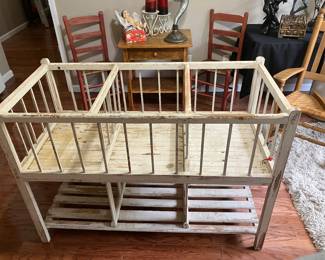 Antique Hospital Nursery -3 crib