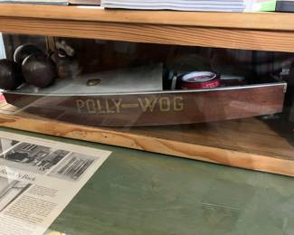 Antique H.E. Boucher 1920’s Polly-Wog steam motor boat