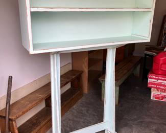 Vintage Bible cabinet from a church