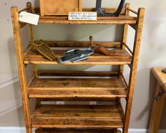 Antique Shoe Store Rack