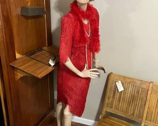 Vintage Manequin & Vintage Dress