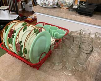 Jadite & franscican dishes