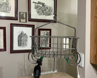 Vintage coal minor’s basket