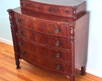 Ornate Dark Wood Dresser