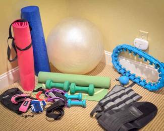 Fitness Yoga Setup