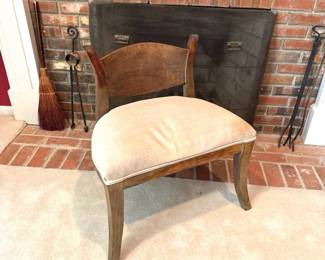 Wide Seated Vanity Chair