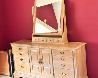 Pennsylvania Furniture - Wide Dresser With Tilting Mirror