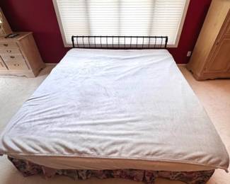 California King Metal Headboard And Rails