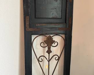 A PAIR OF THESE TALL WOOD / IRON SHUTTERS