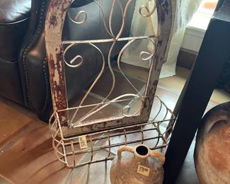 SEVERAL OF THESE DECORATIVE WALL BASKETS