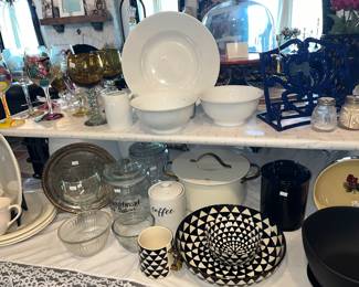 KITCHENWARE & SERVING PIECES OF EVERY KIND!
