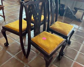 4 LOVELY DINING CHAIRS